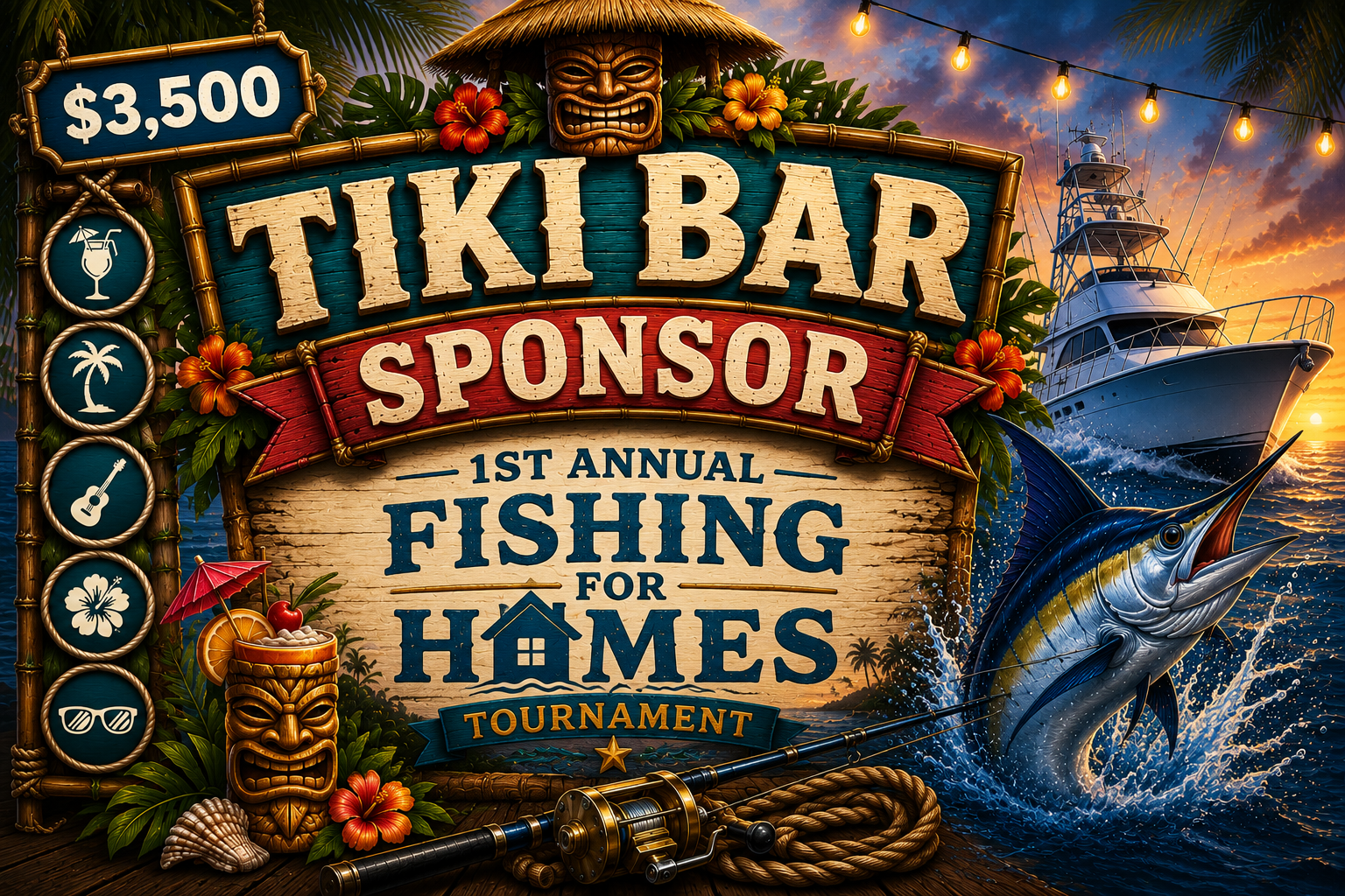 Tiki Bar Sponsor