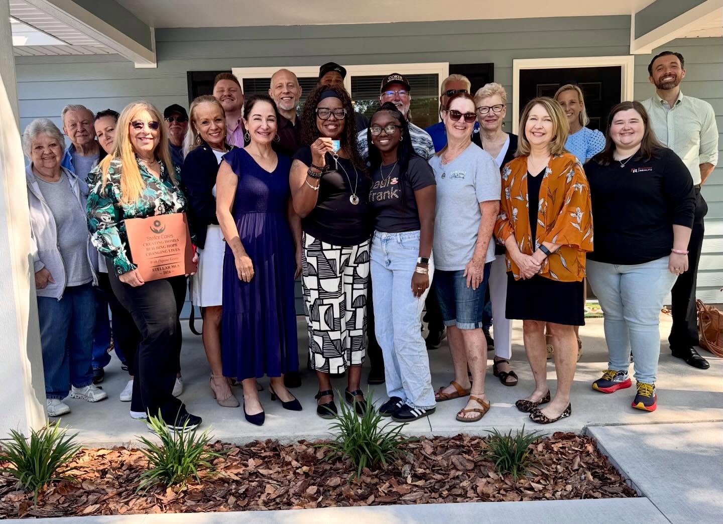 Pepine Gives Tensley Home Dedication